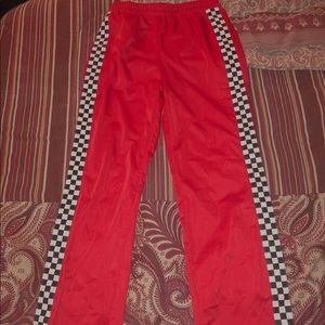 Red sweats NWT